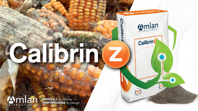 Micotoxina com Calibrin-Z.