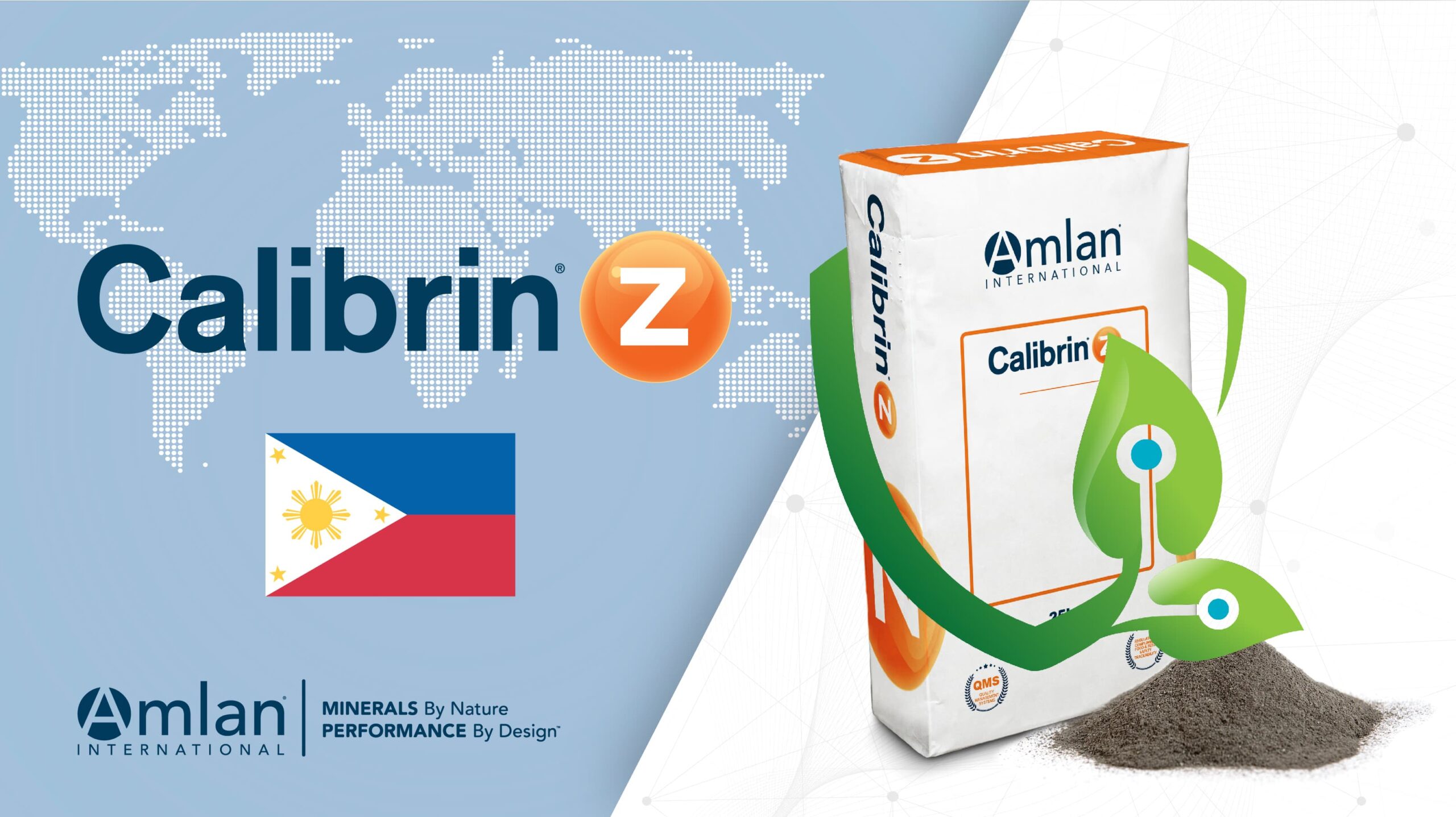 Calibrin-Z and Philippines Flag.